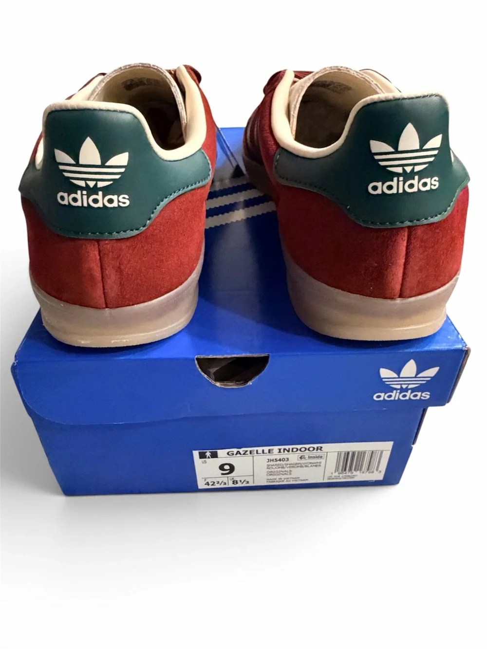 NWT Adidas Gazelle Men’s Sz.9 10.5 Wmns Suede Sneakers Retail: $120